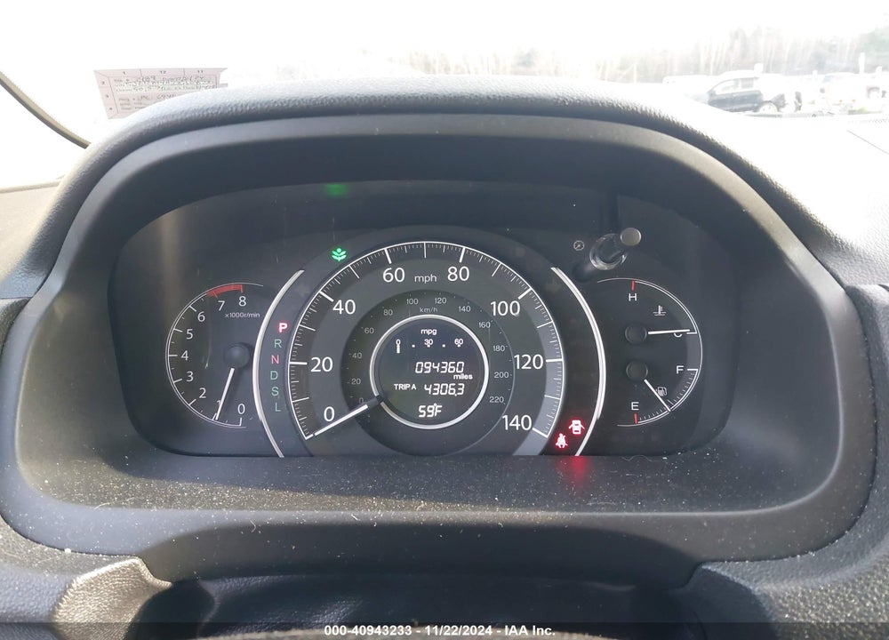2016 HONDA CR-V LX VIN: 5J6RM4H33GL045230