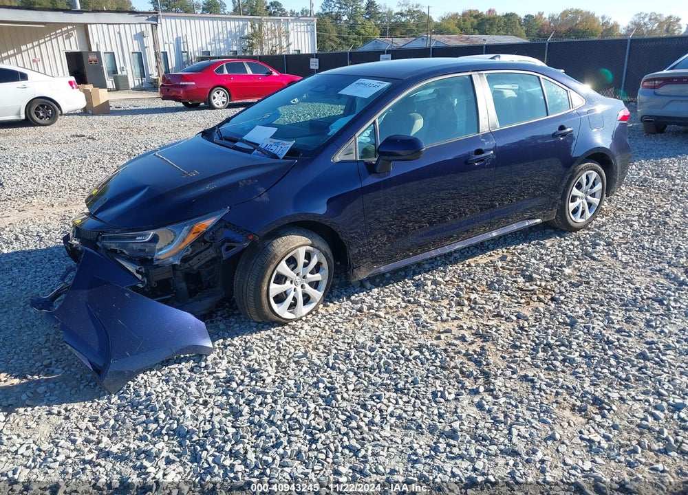 2024 TOYOTA COROLLA LE VIN: 5YFB4MDE0RP115839