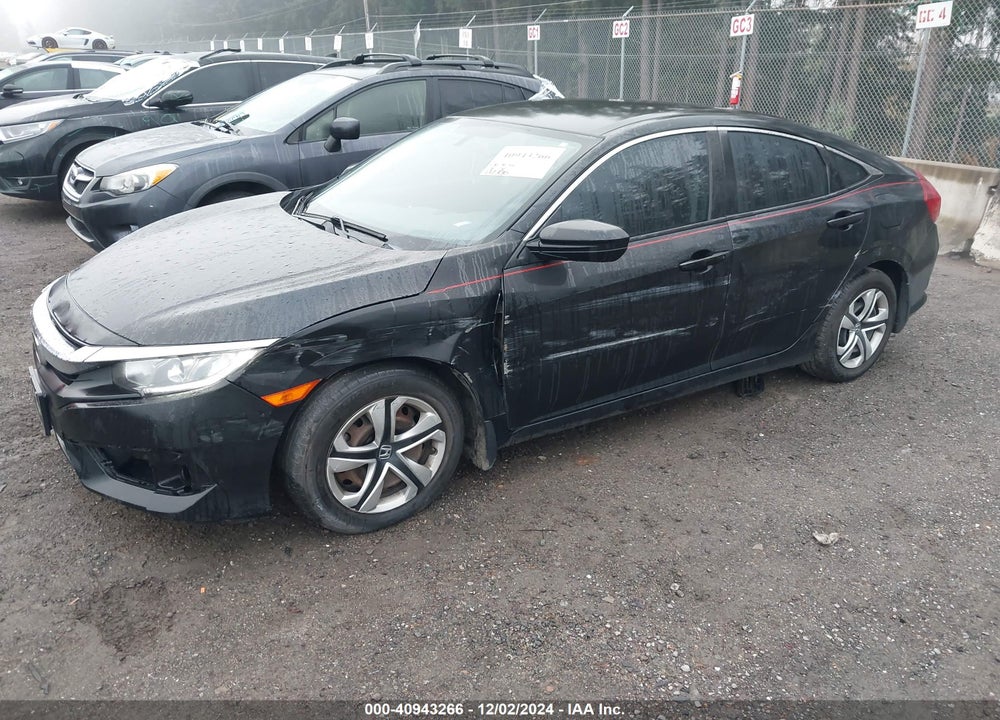 2017 HONDA CIVIC LX VIN: 19XFC2F53HE044092