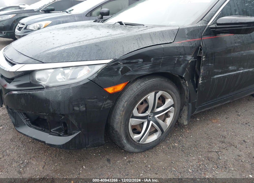 2017 HONDA CIVIC LX VIN: 19XFC2F53HE044092