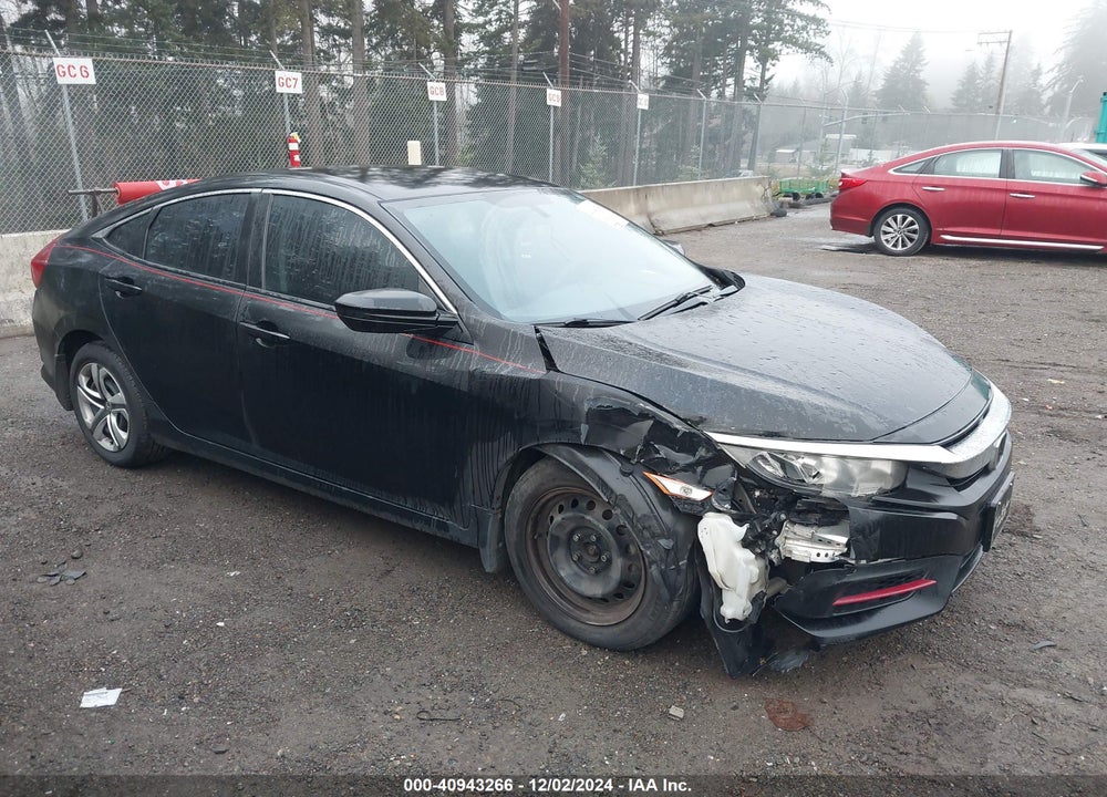 2017 HONDA CIVIC LX VIN: 19XFC2F53HE044092