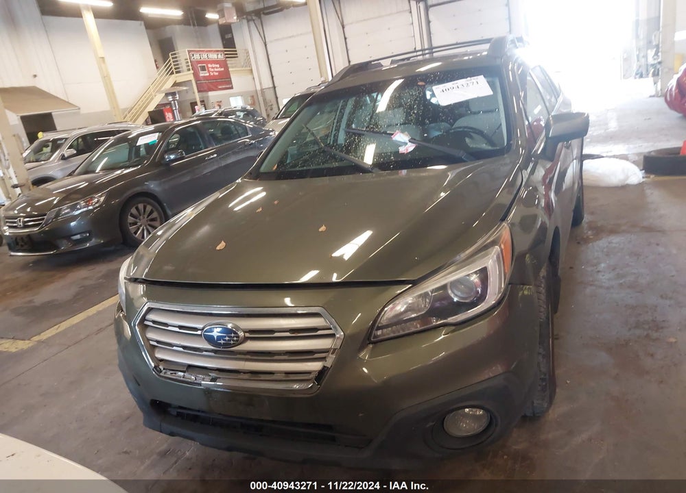 2016 SUBARU OUTBACK 2.5I PREMIUM VIN: 4S4BSADC4G3345016