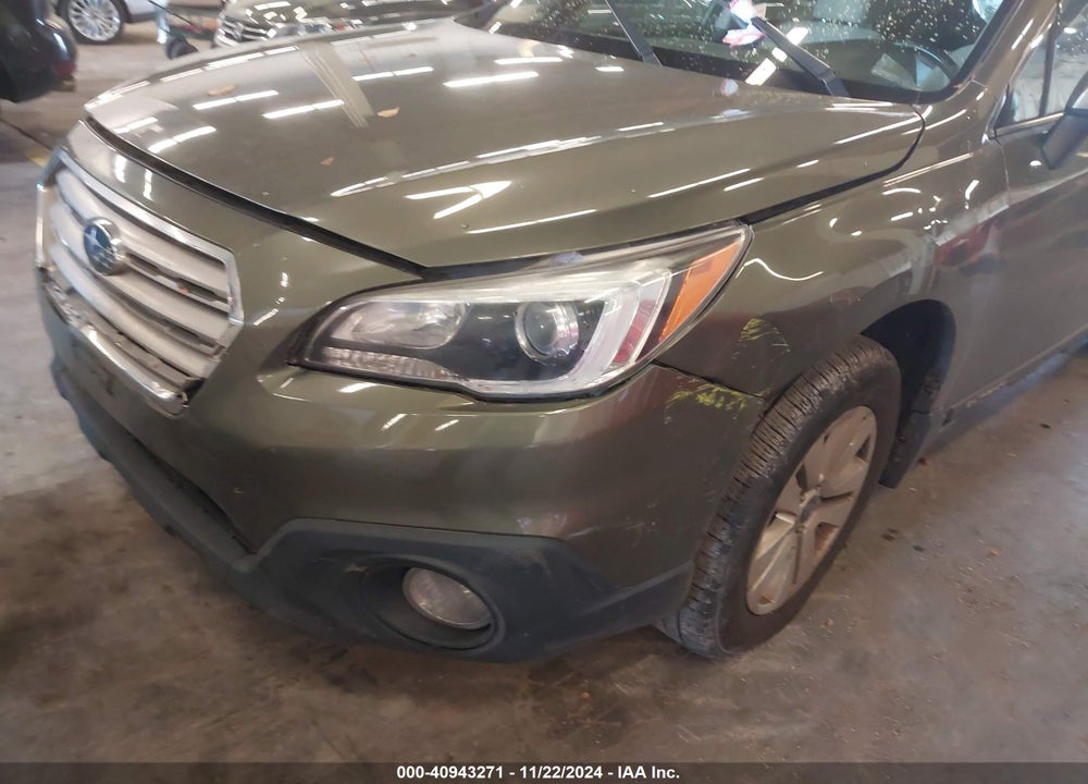 2016 SUBARU OUTBACK 2.5I PREMIUM VIN: 4S4BSADC4G3345016