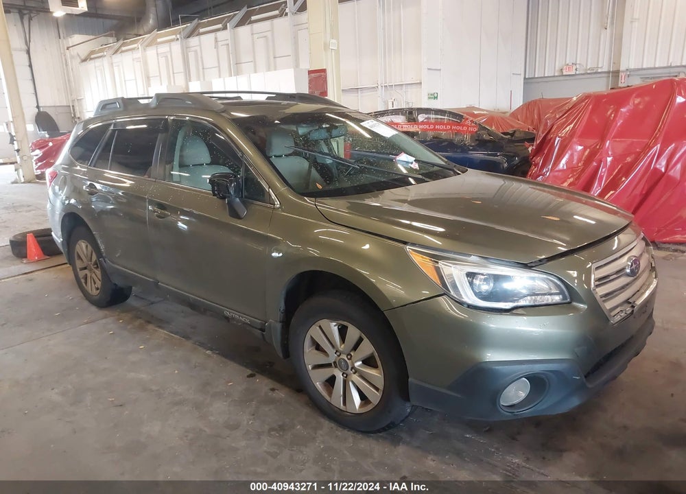 2016 SUBARU OUTBACK 2.5I PREMIUM VIN: 4S4BSADC4G3345016