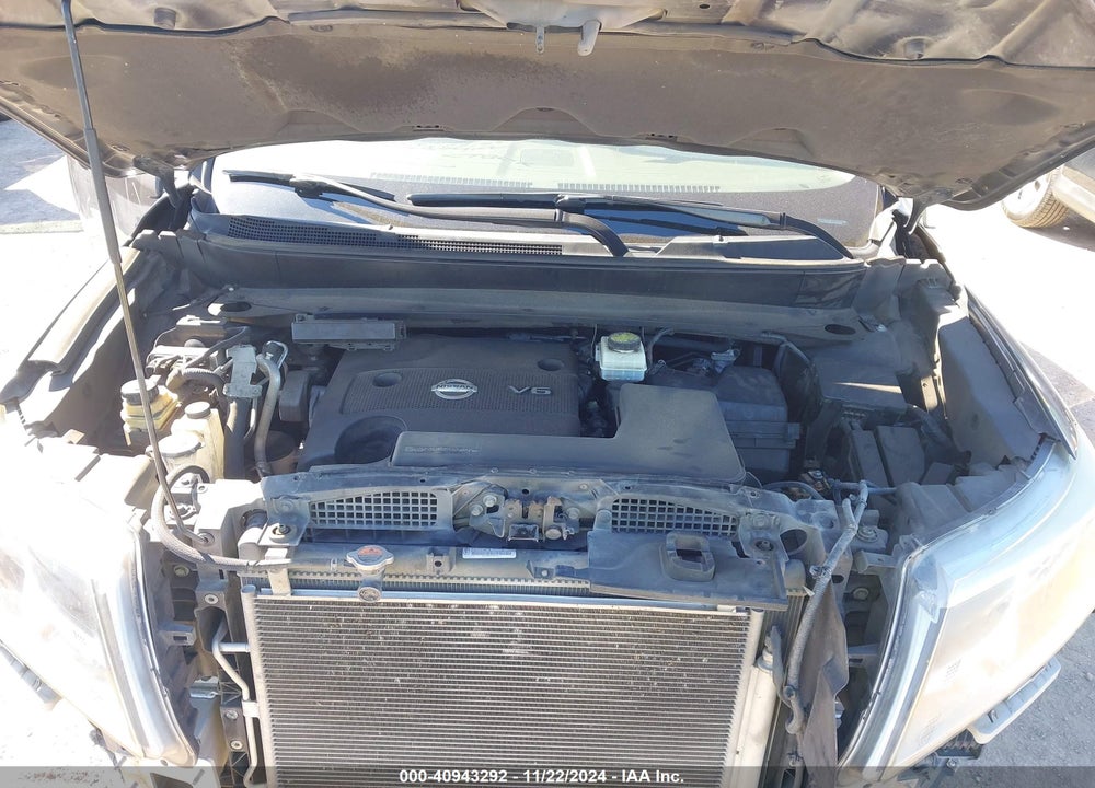 2014 NISSAN PATHFINDER PLATINUM VIN: 5N1AR2MN0EC648497