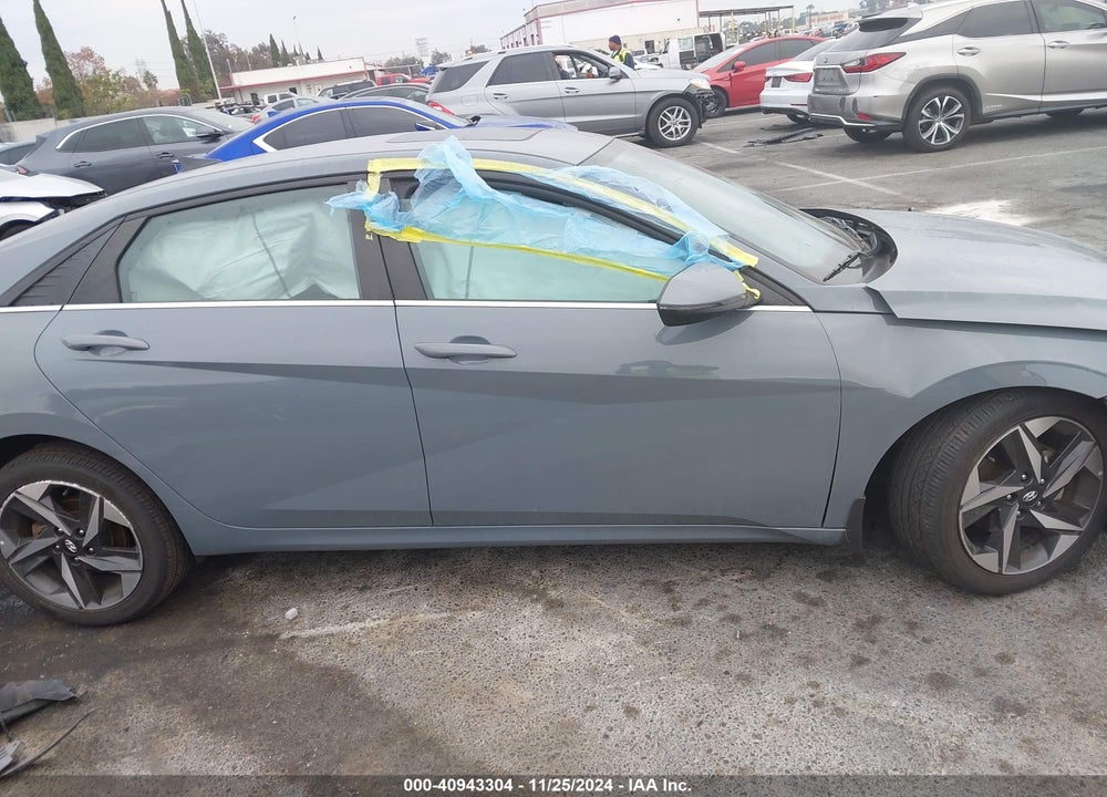 2022 HYUNDAI ELANTRA HYBRID LIMITED VIN: KMHLN4AJ4NU024990