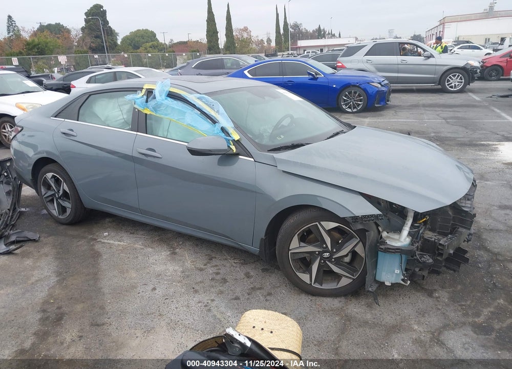 2022 HYUNDAI ELANTRA HYBRID LIMITED VIN: KMHLN4AJ4NU024990