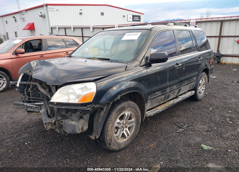 2004 HONDA PILOT EX-L VIN: 2HKYF18524H558478