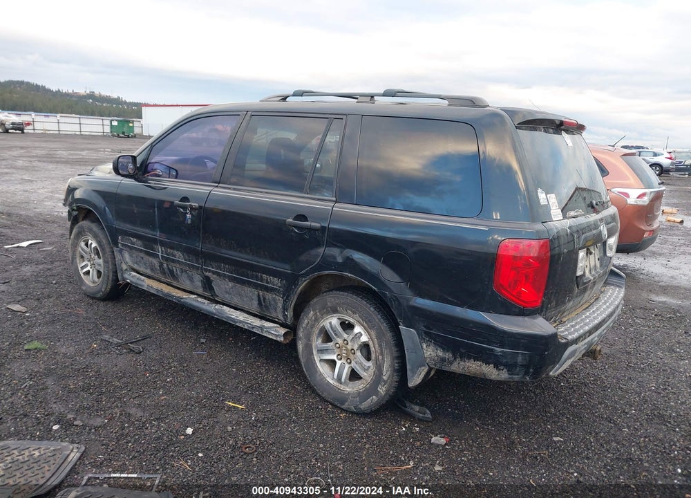 2004 HONDA PILOT EX-L VIN: 2HKYF18524H558478
