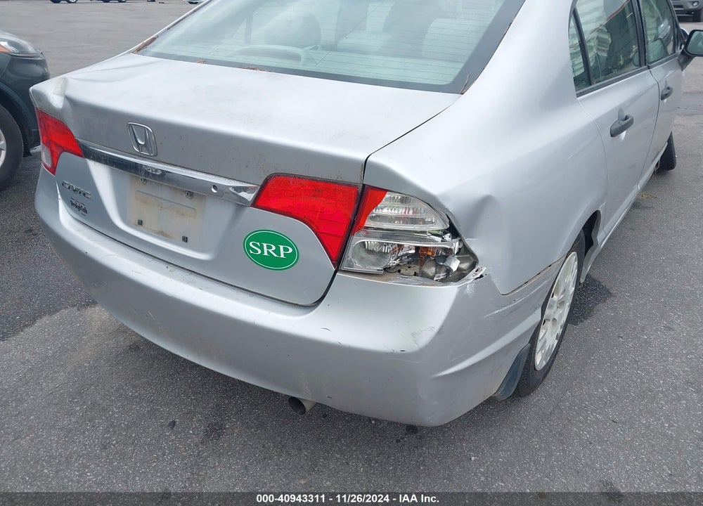 2010 HONDA CIVIC VP VIN: 2HGFA1F36AH311624