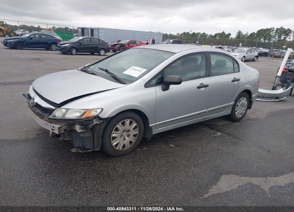 2010 HONDA CIVIC VP VIN: 2HGFA1F36AH311624