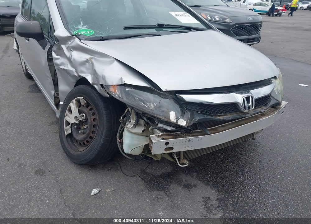 2010 HONDA CIVIC VP VIN: 2HGFA1F36AH311624