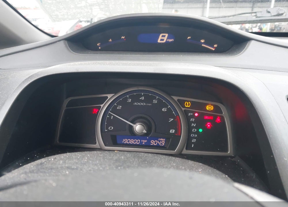 2010 HONDA CIVIC VP VIN: 2HGFA1F36AH311624