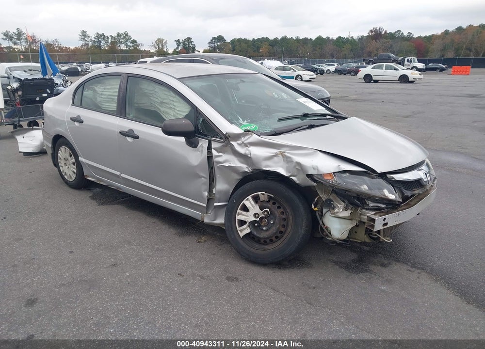 2010 HONDA CIVIC VP VIN: 2HGFA1F36AH311624