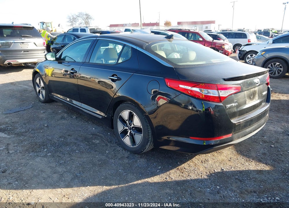 2013 KIA OPTIMA HYBRID EX VIN: KNAGM4AD9D5049814