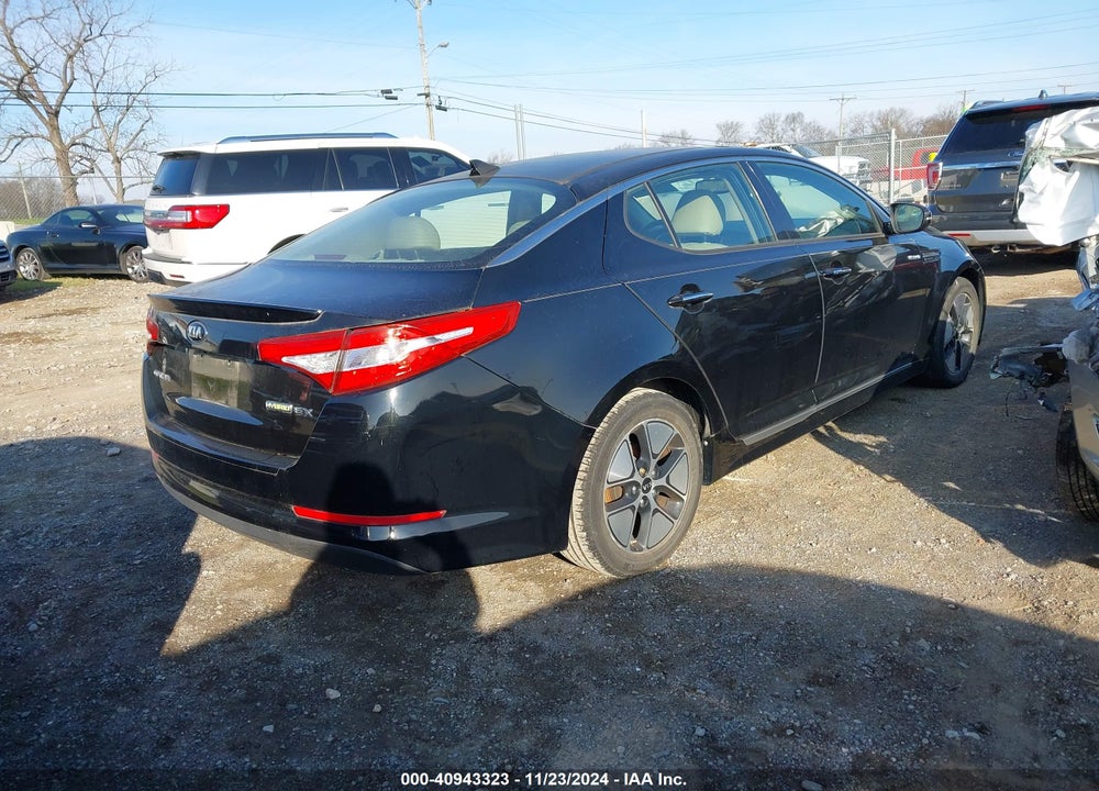 2013 KIA OPTIMA HYBRID EX VIN: KNAGM4AD9D5049814
