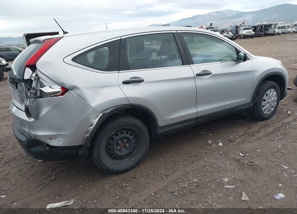 2012 HONDA CR-V LX VIN: 5J6RM4H36CL050559