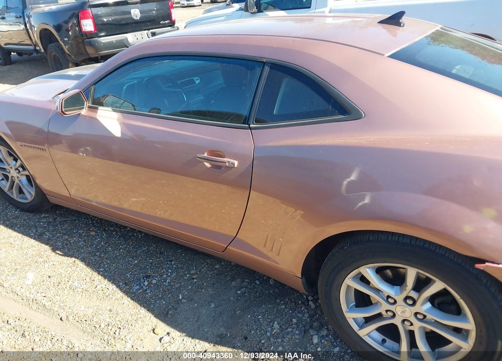 2014 CHEVROLET CAMARO 2LS VIN: 2G1FA1E35E9301532