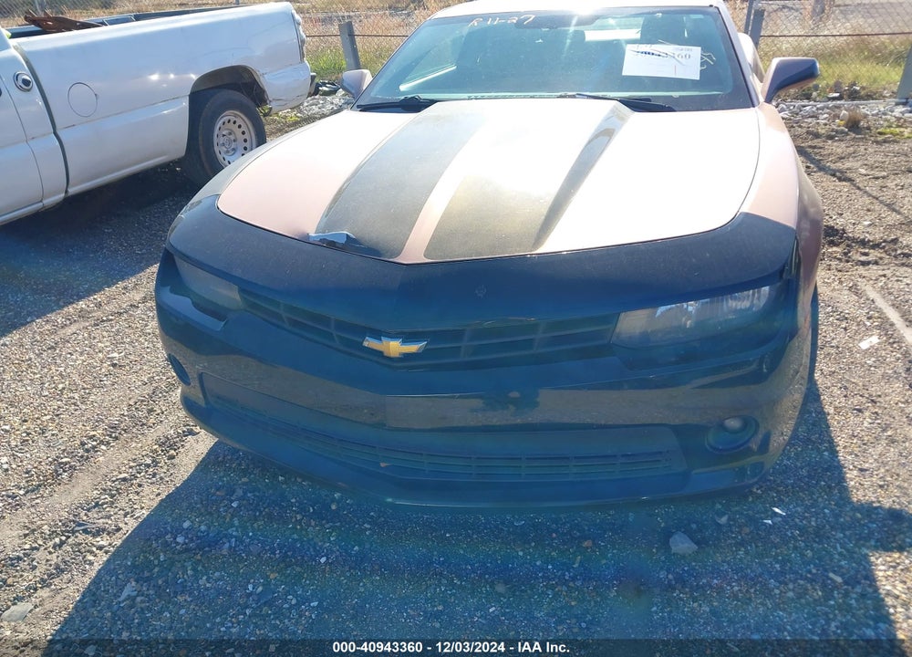 2014 CHEVROLET CAMARO 2LS VIN: 2G1FA1E35E9301532