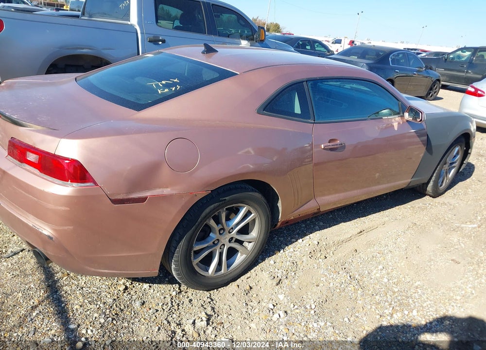 2014 CHEVROLET CAMARO 2LS VIN: 2G1FA1E35E9301532