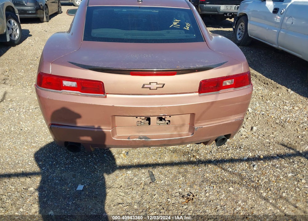 2014 CHEVROLET CAMARO 2LS VIN: 2G1FA1E35E9301532