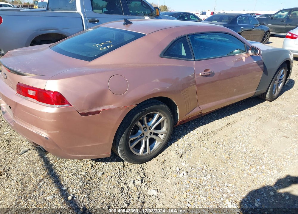2014 CHEVROLET CAMARO 2LS VIN: 2G1FA1E35E9301532