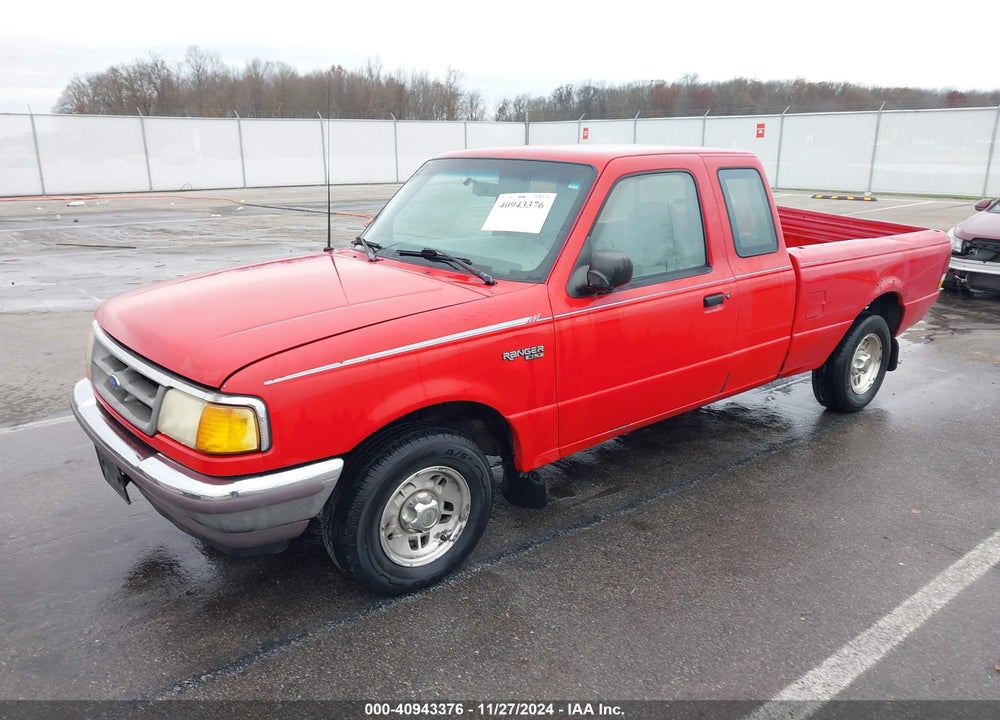 1996 FORD RANGER SUPER CAB VIN: 1FTCR14A9TPA05124