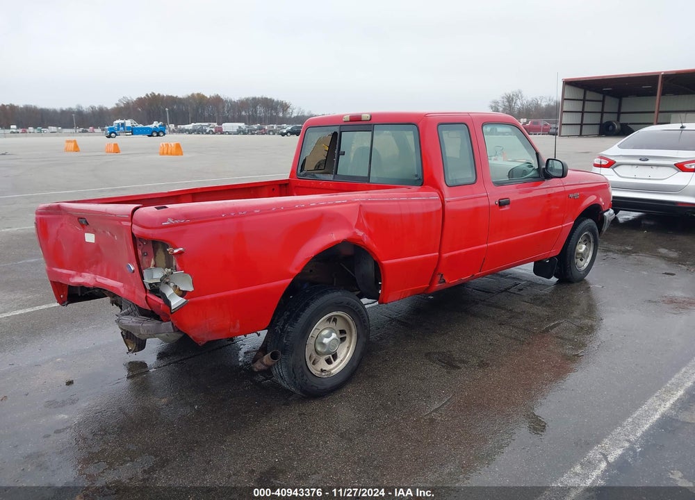 1996 FORD RANGER SUPER CAB VIN: 1FTCR14A9TPA05124