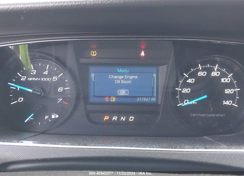 2013 FORD POLICE INTERCEPTOR VIN: 1FAHP2L81DG230452