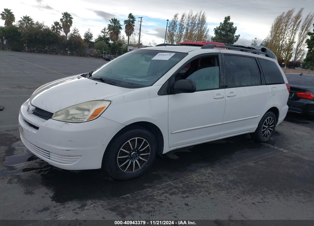 2004 TOYOTA SIENNA LE VIN: 5TDZA23C34S157515