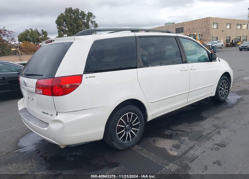 2004 TOYOTA SIENNA LE VIN: 5TDZA23C34S157515