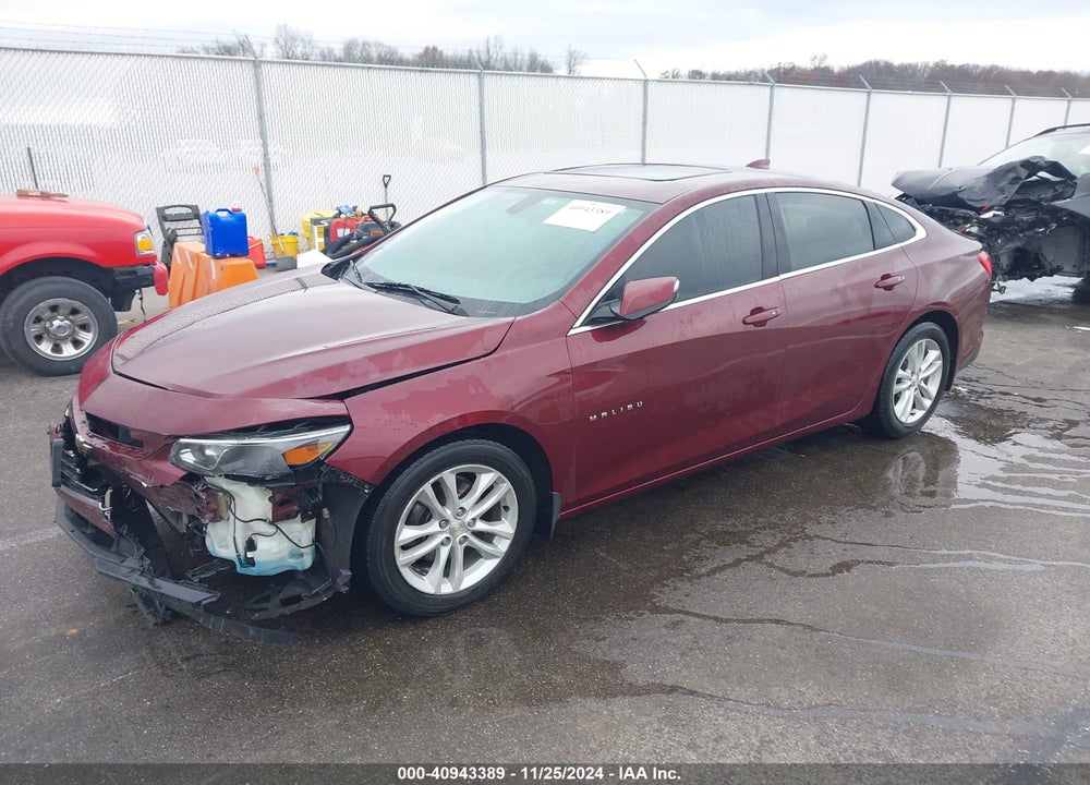 2016 CHEVROLET MALIBU VIN: 1G1ZE5ST5GF203317
