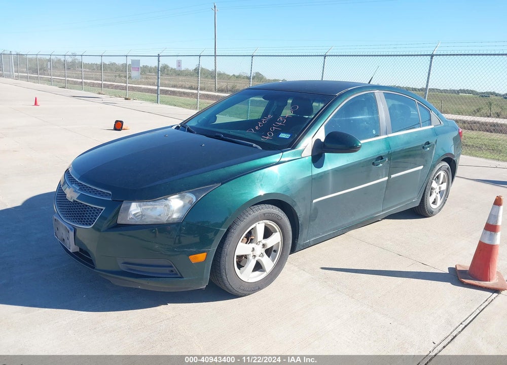 2014 CHEVROLET CRUZE 1LT AUTO VIN: 1G1PC5SBXE7295651