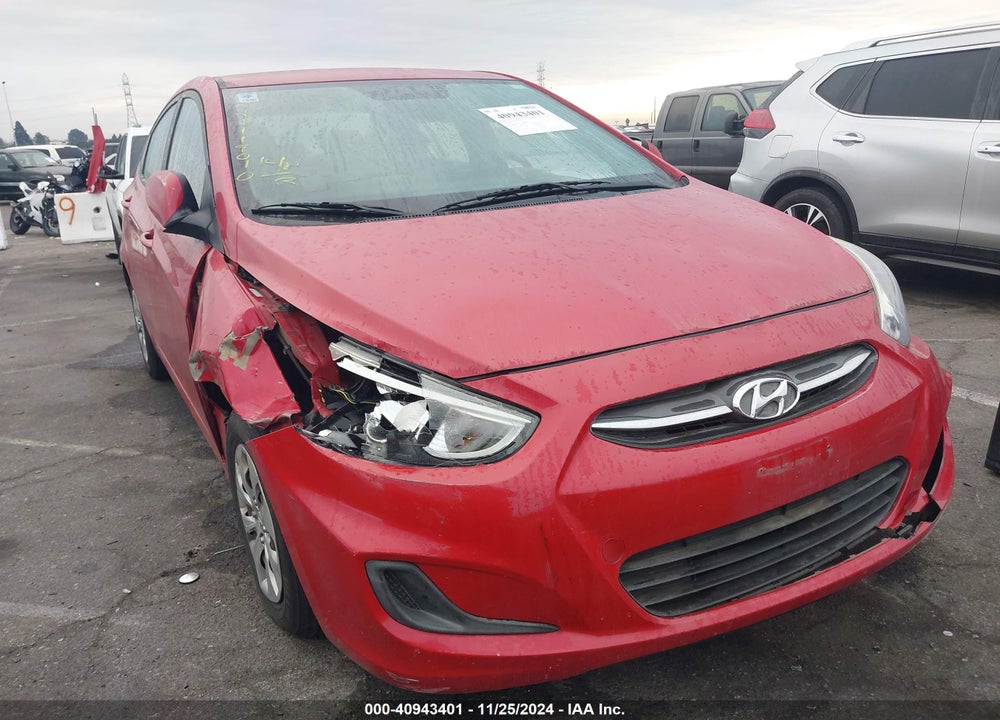 2016 HYUNDAI ACCENT SE VIN: KMHCT4AEXGU091654