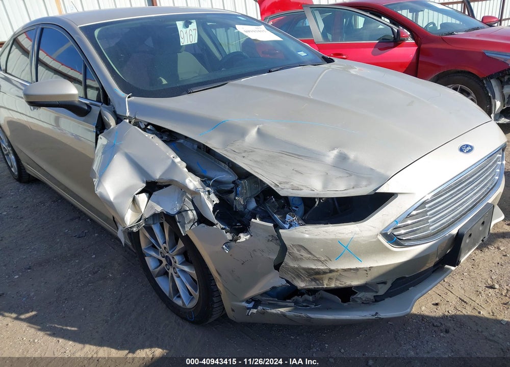 2017 FORD FUSION SE VIN: 3FA6P0HDXHR367230