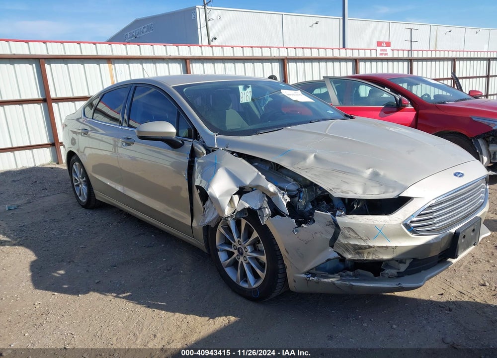 2017 FORD FUSION SE VIN: 3FA6P0HDXHR367230