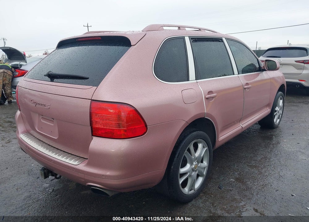2005 PORSCHE CAYENNE S VIN: WP1AB29P15LA64109