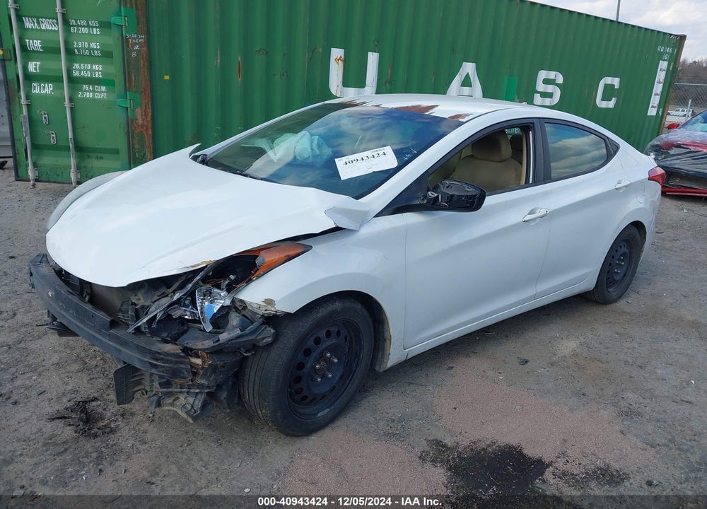 2011 HYUNDAI ELANTRA GLS VIN: 5NPDH4AE7BH009974