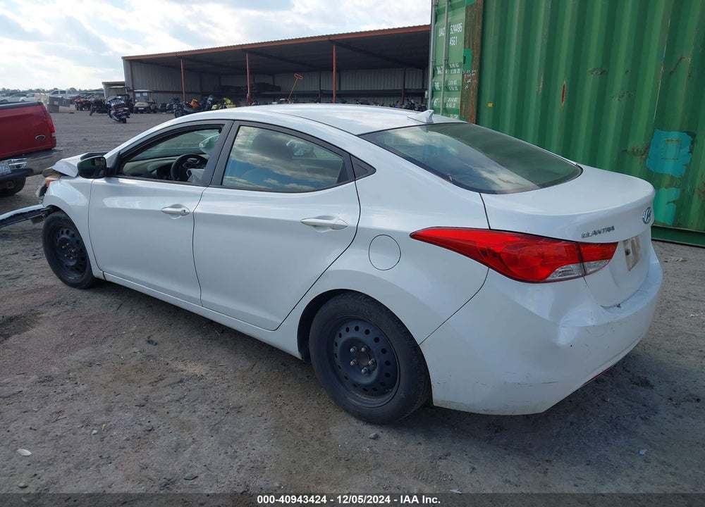 2011 HYUNDAI ELANTRA GLS VIN: 5NPDH4AE7BH009974