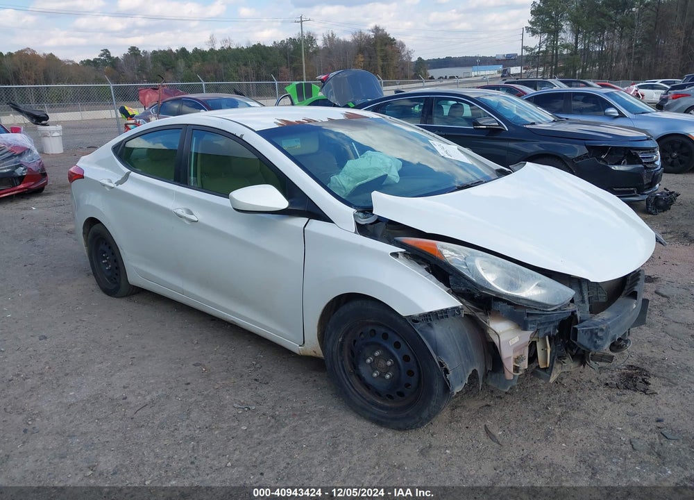 2011 HYUNDAI ELANTRA GLS VIN: 5NPDH4AE7BH009974