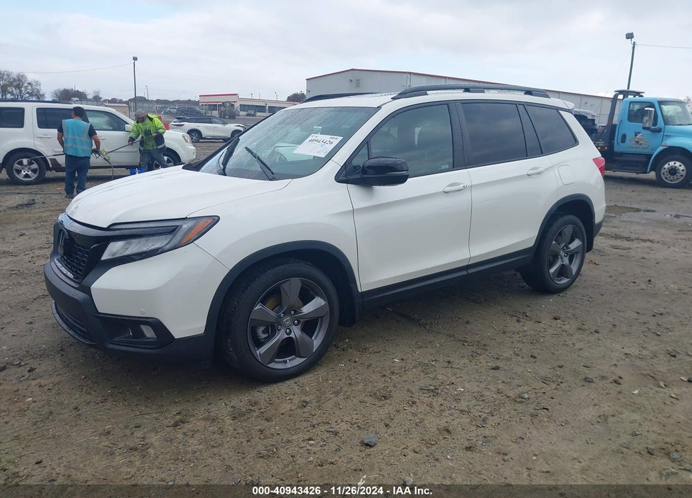 2019 HONDA PASSPORT TOURING VIN: 5FNYF7H94KB002495