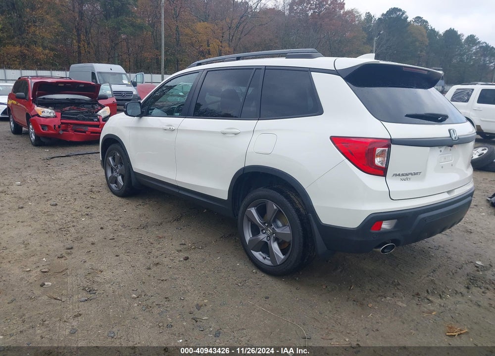 2019 HONDA PASSPORT TOURING VIN: 5FNYF7H94KB002495