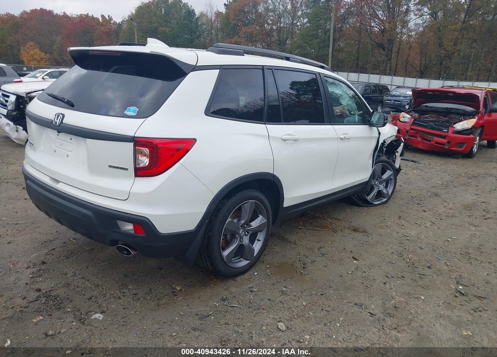 2019 HONDA PASSPORT TOURING VIN: 5FNYF7H94KB002495
