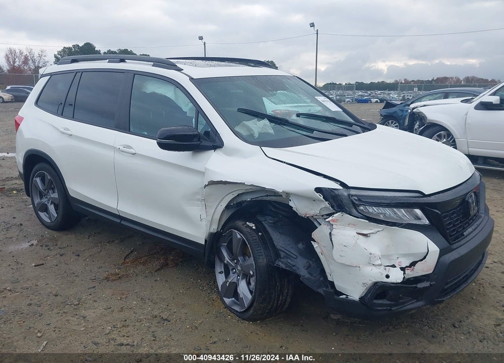 2019 HONDA PASSPORT TOURING VIN: 5FNYF7H94KB002495