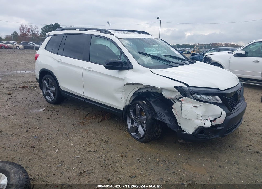 2019 HONDA PASSPORT TOURING VIN: 5FNYF7H94KB002495