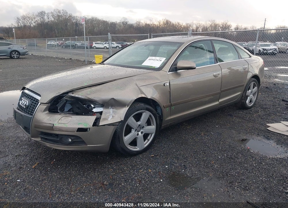 2008 AUDI A6 3.2 VIN: WAUDH74F28N029657