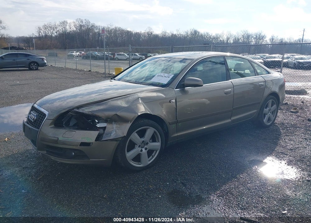 2008 AUDI A6 3.2 VIN: WAUDH74F28N029657