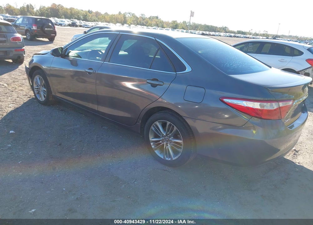 2016 TOYOTA CAMRY SE VIN: 4T1BF1FK0GU134768
