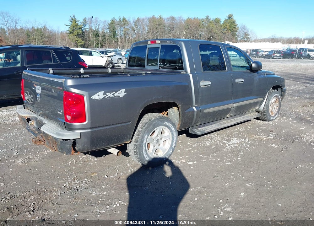 2005 DODGE DAKOTA SLT VIN: 1D7HW48N25S178308