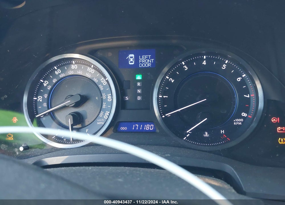2011 LEXUS IS 250 VIN: JTHBF5C25B2101137